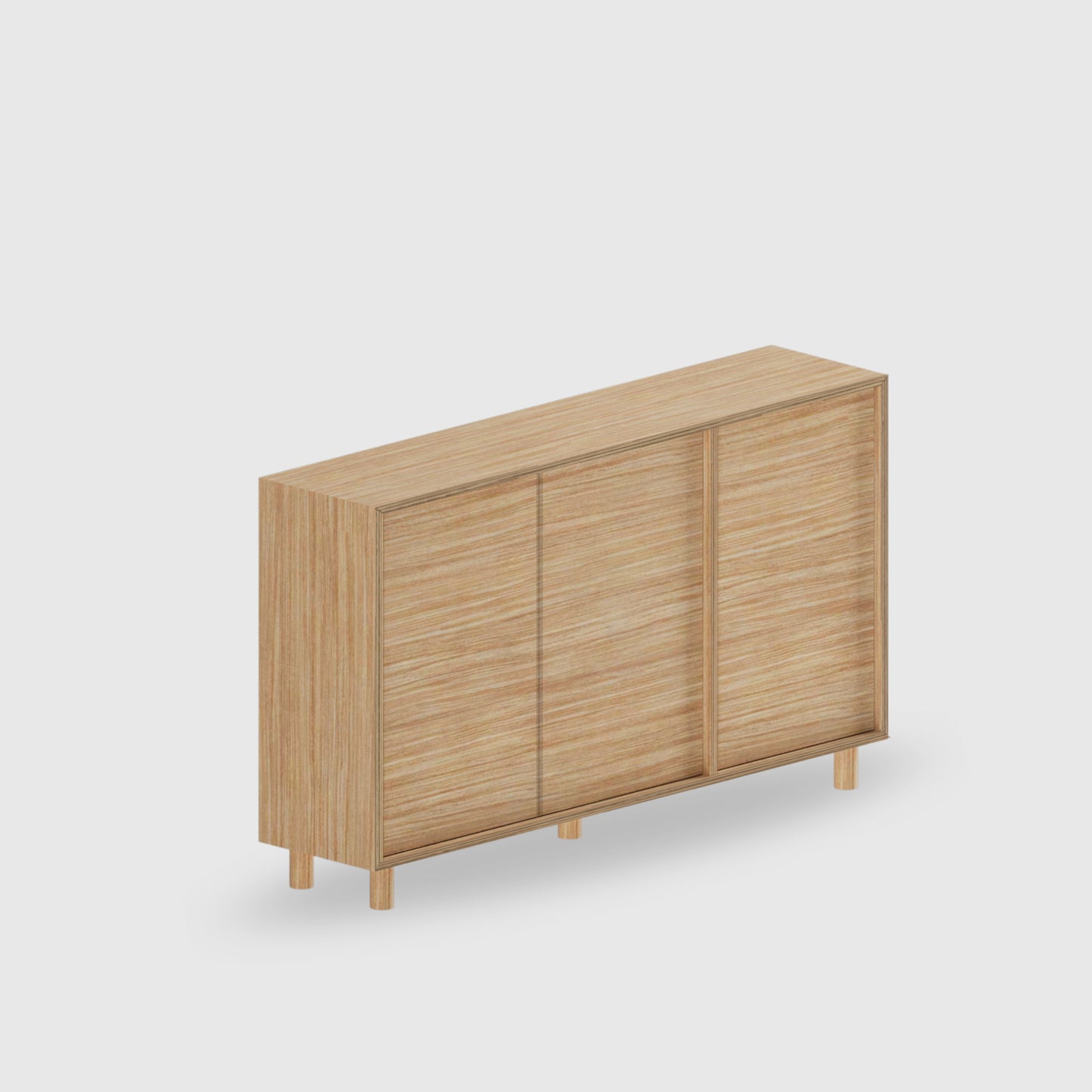 Orlo 3 Door Buffet
