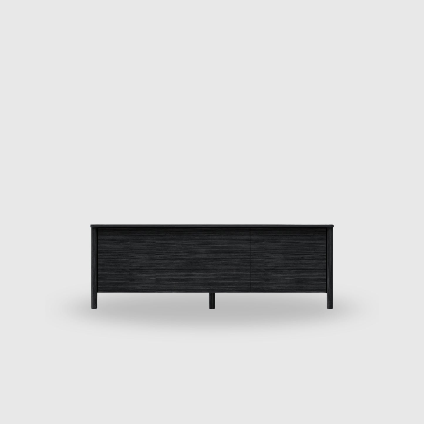 Doug 3 Door TV Unit - Timber