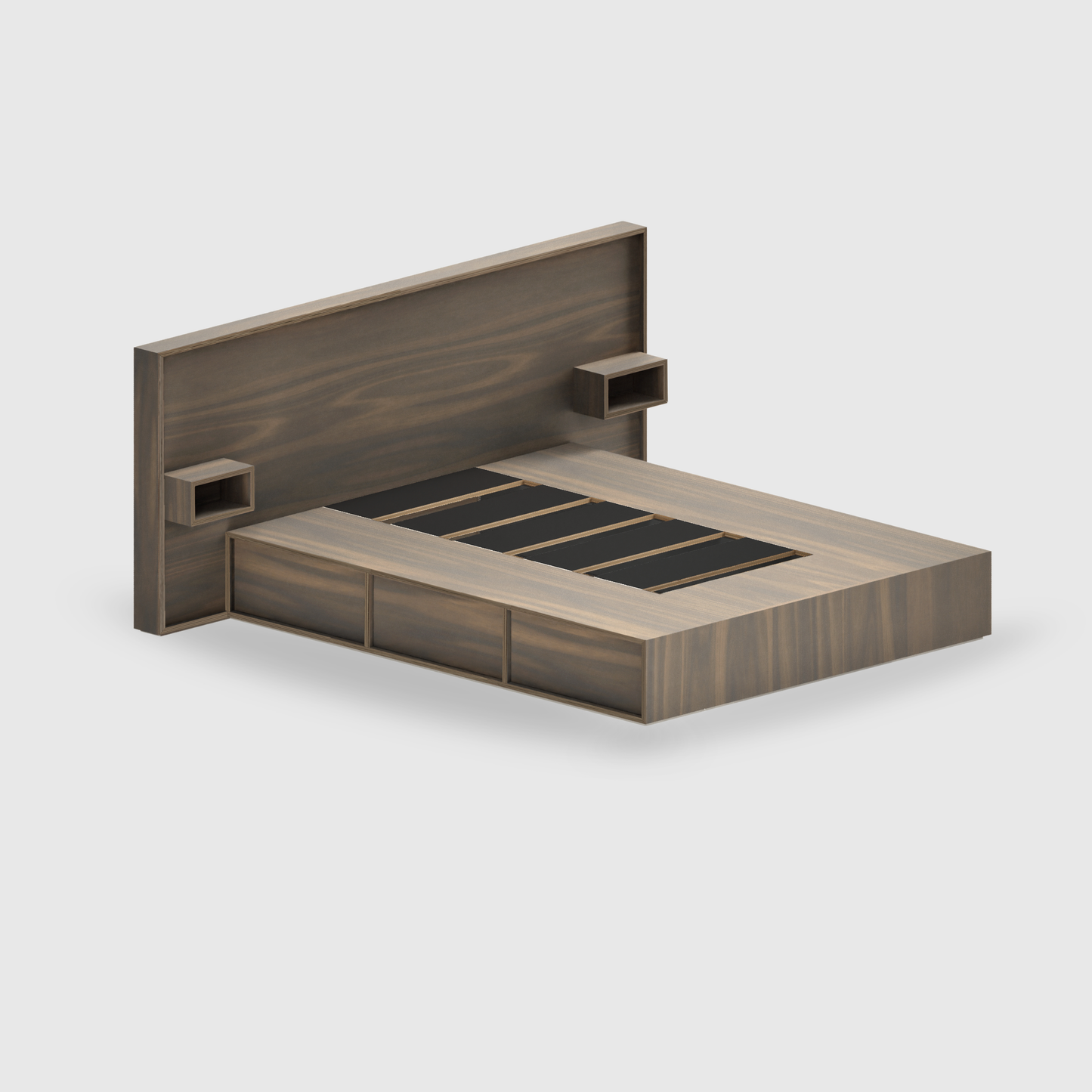 Orlo 7 Drawer Bed Base with Headboard and Bedsides