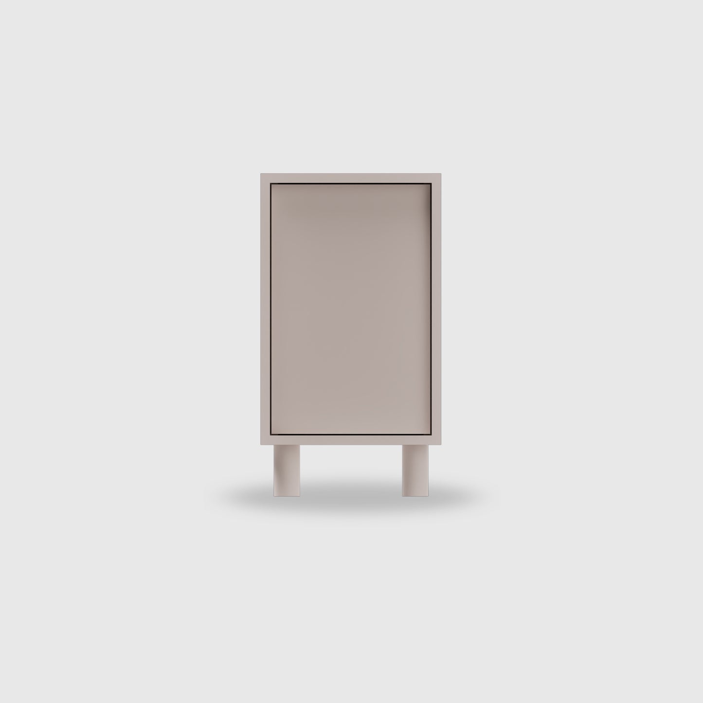 Orlo 1 Door Bedside - Colour