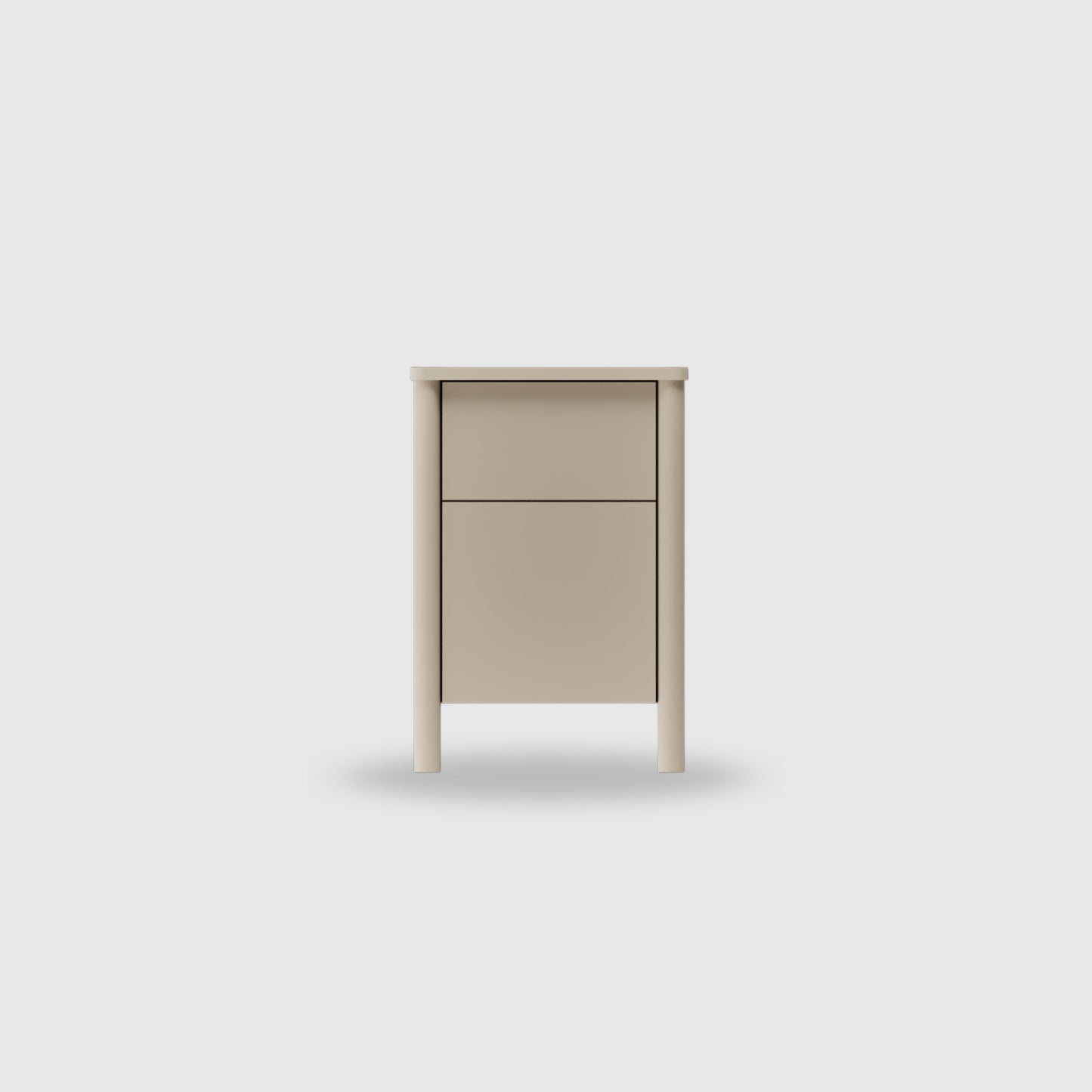 Doug 2 Drawer Bedside - Colour