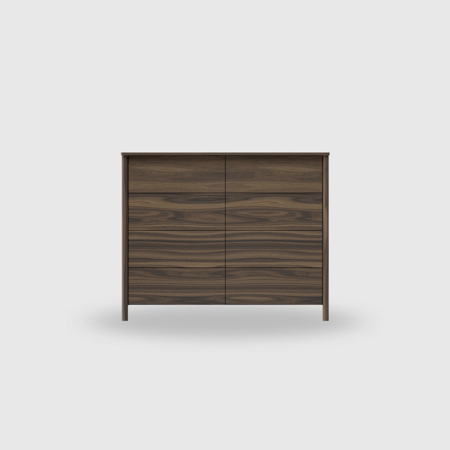Doug 8 Drawer Lowboy - Timber