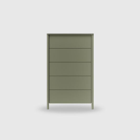 Doug 5 Drawer Tallboy - Colour