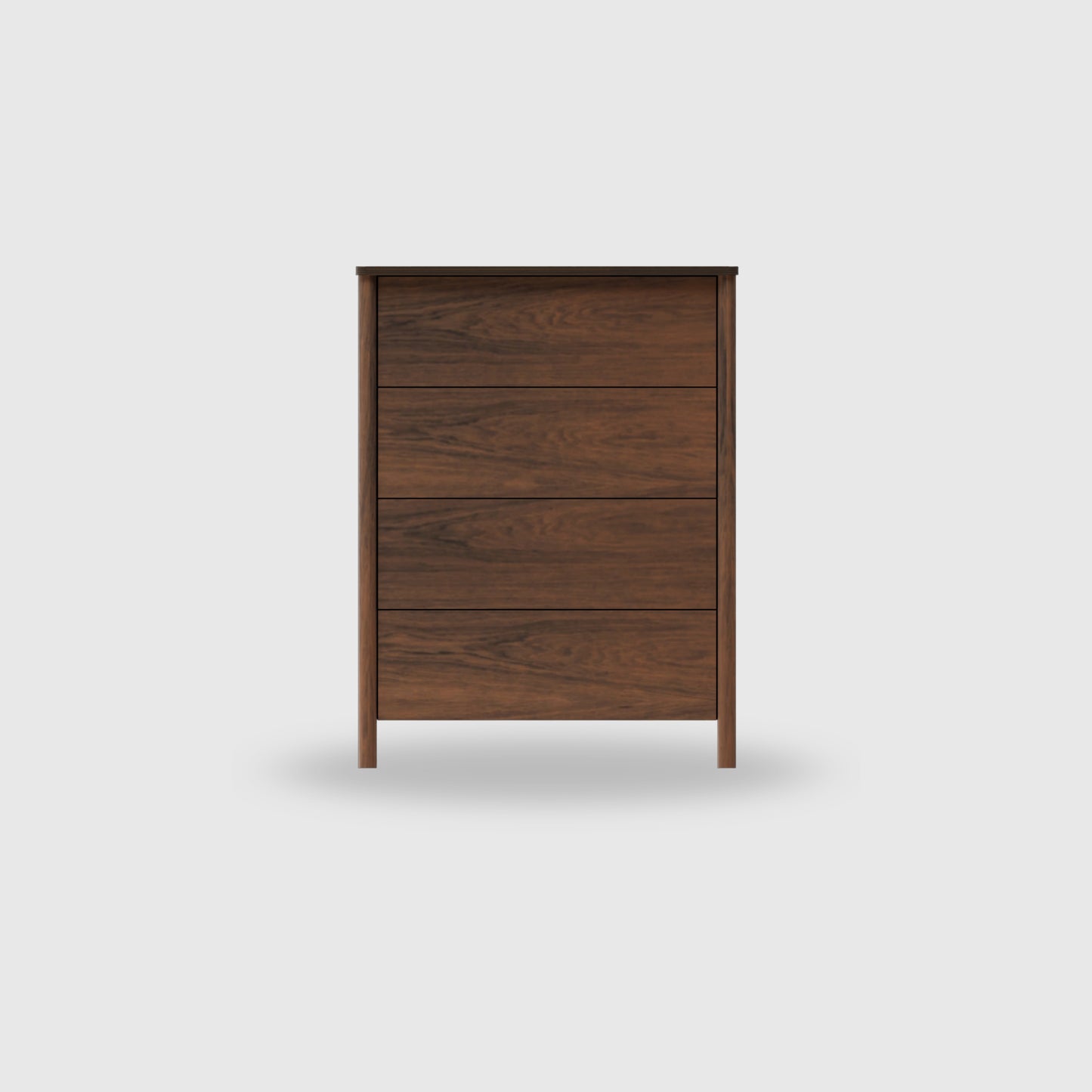 Doug 4 Drawer Tallboy - Timber