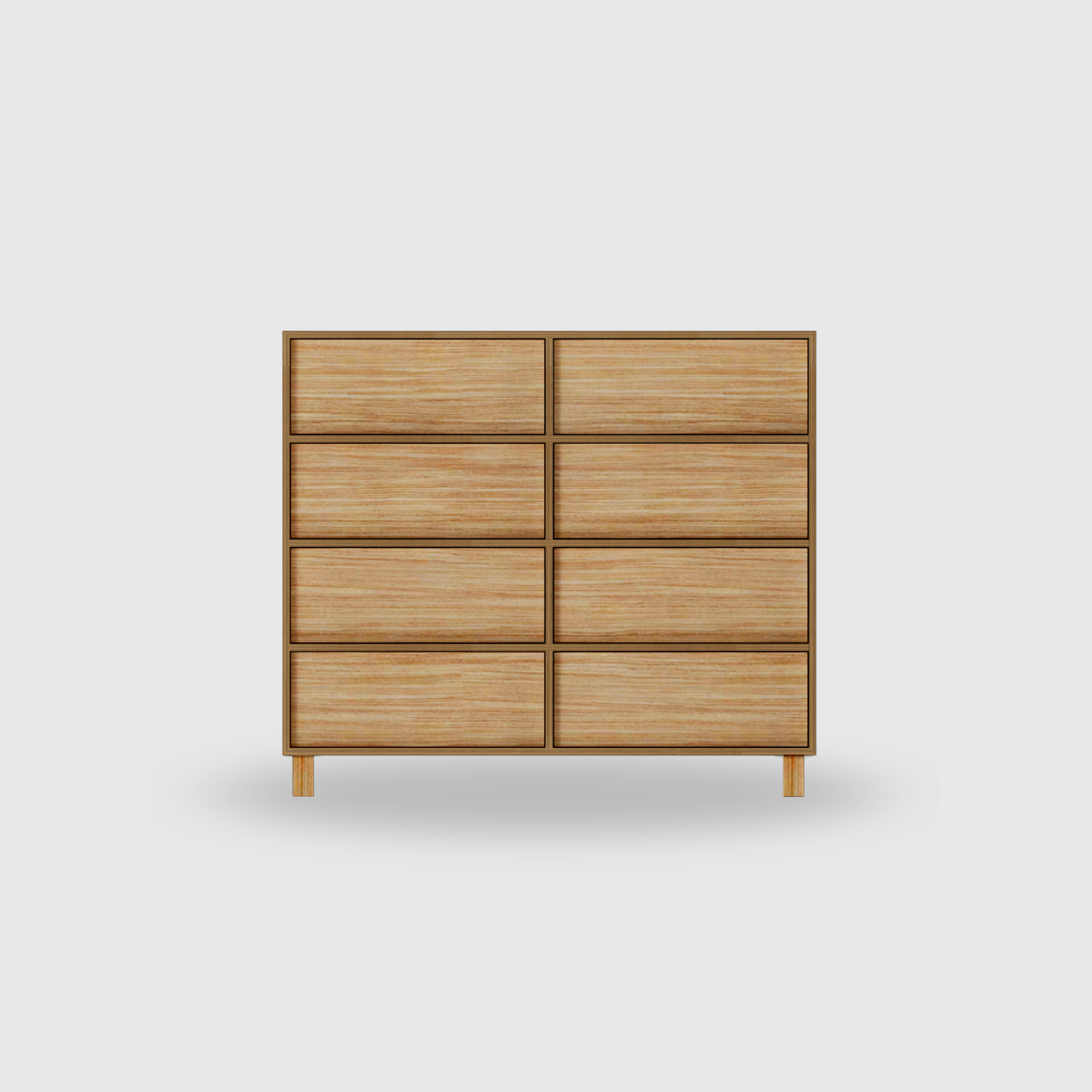 Orlo 8 Drawer Lowboy