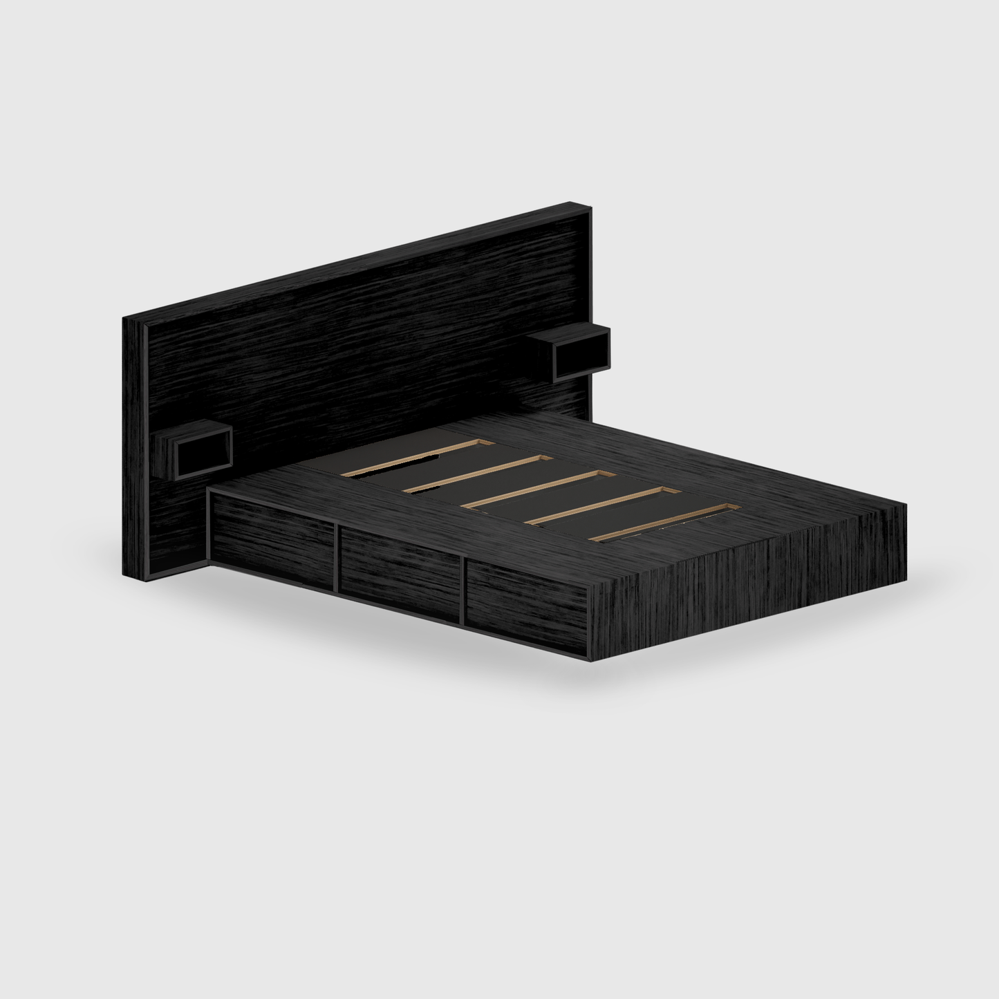 Orlo 7 Drawer Bed Base with Headboard and Bedsides