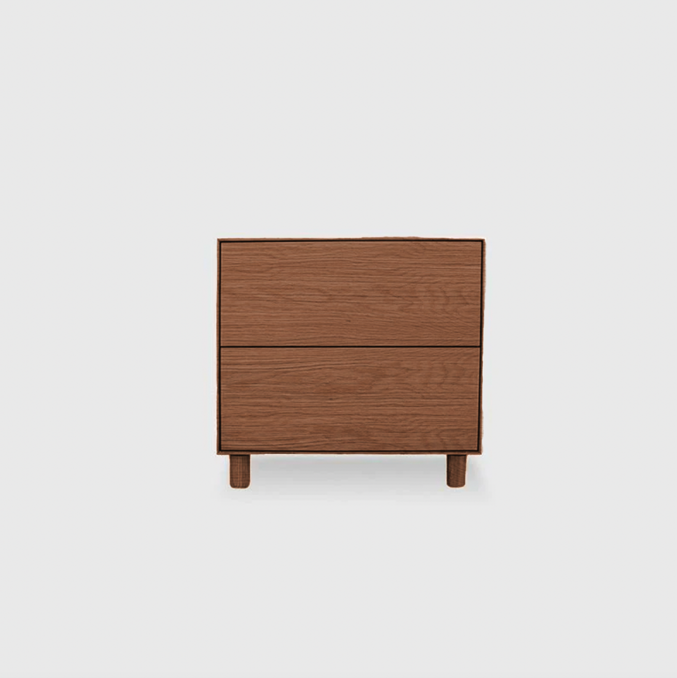 Slim 2 Drawer Bedside