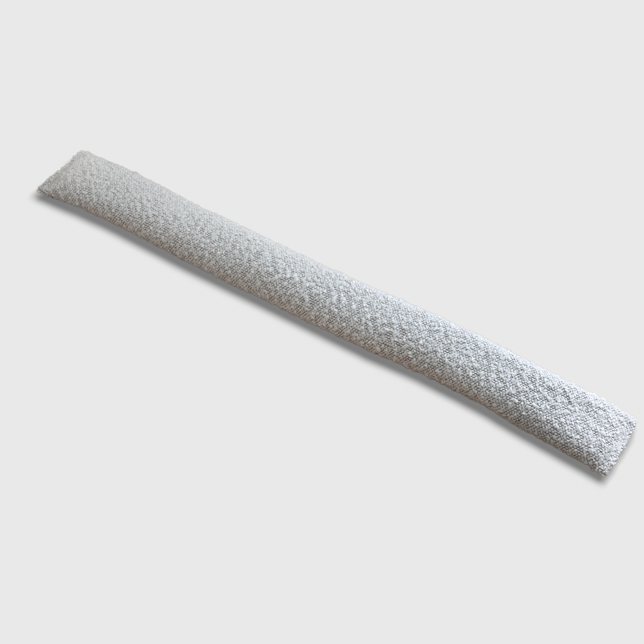 Draught Stopper - White Boucle