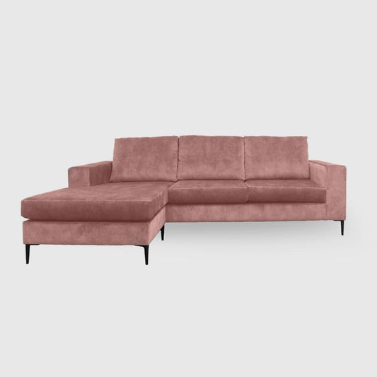 Cleo Sofa - 3.5 Seater Chaise Reversible - Lovely Velvet