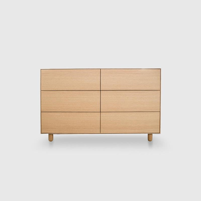 Slim 6 Drawer Lowboy