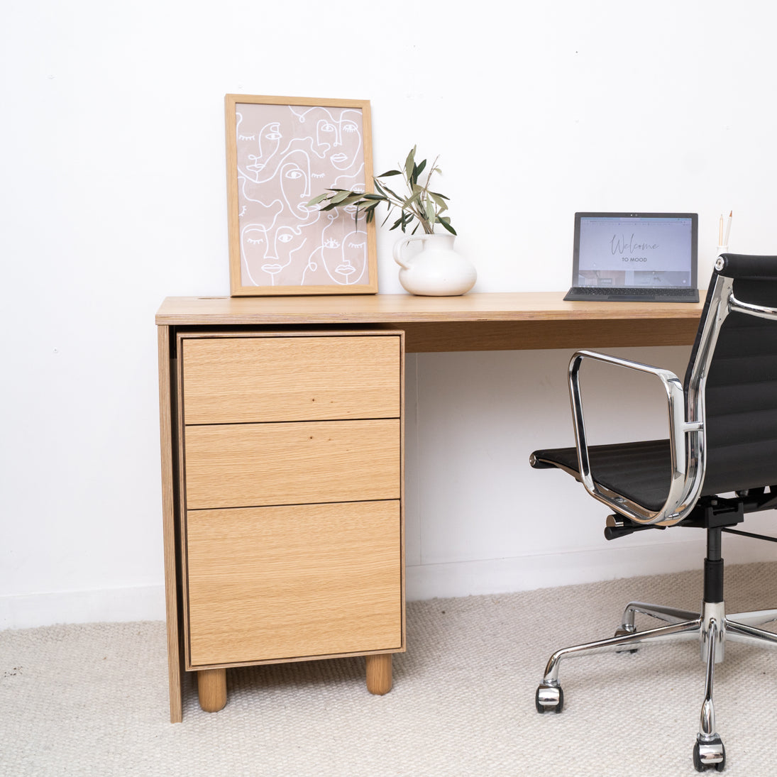 Slim 3 Drawer Study Buddy
