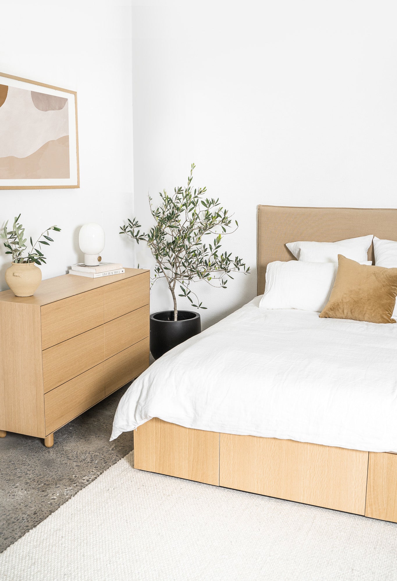 Slim 7 Drawer Bed Base