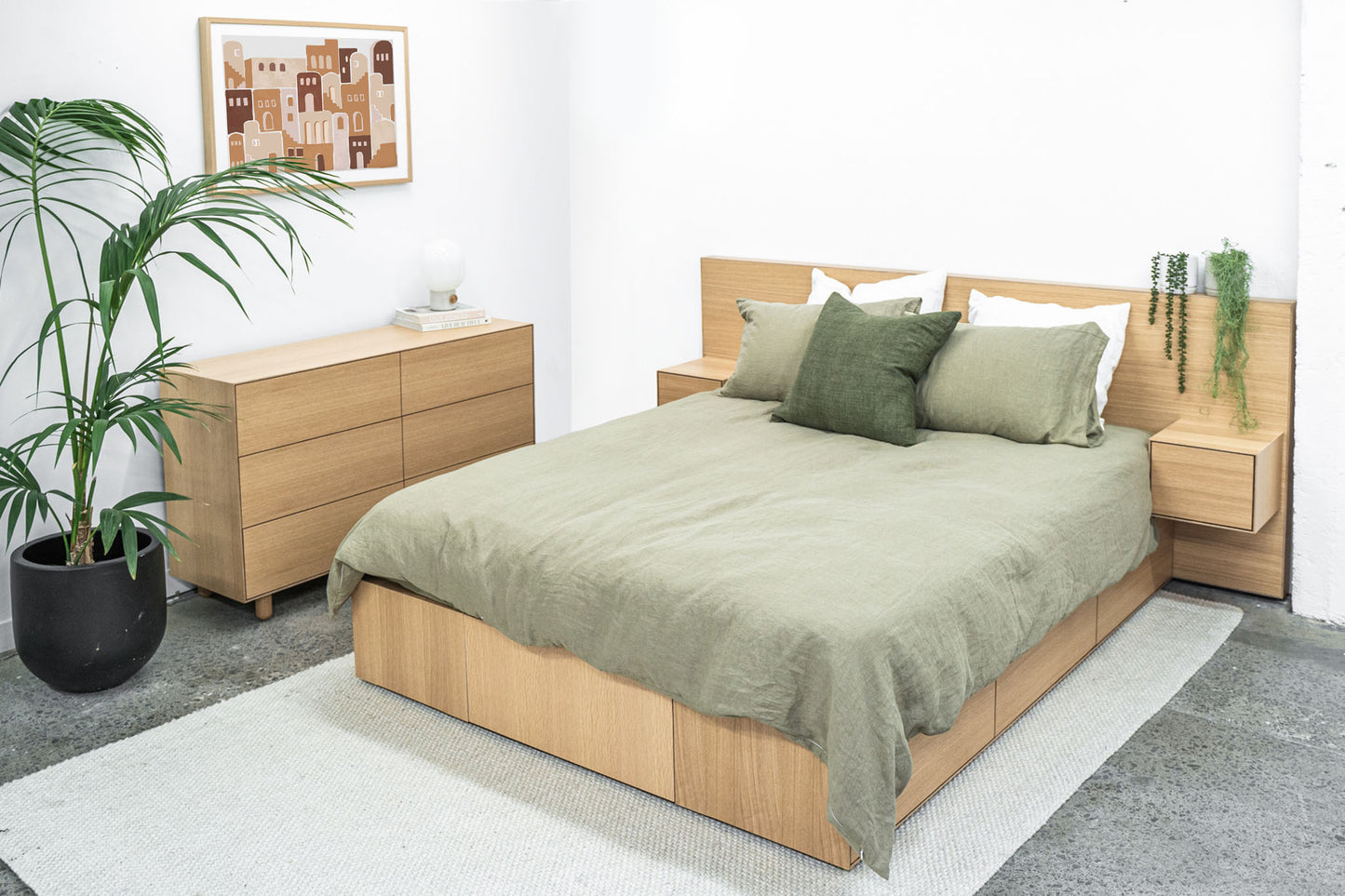 Slim 6 Drawer Lowboy
