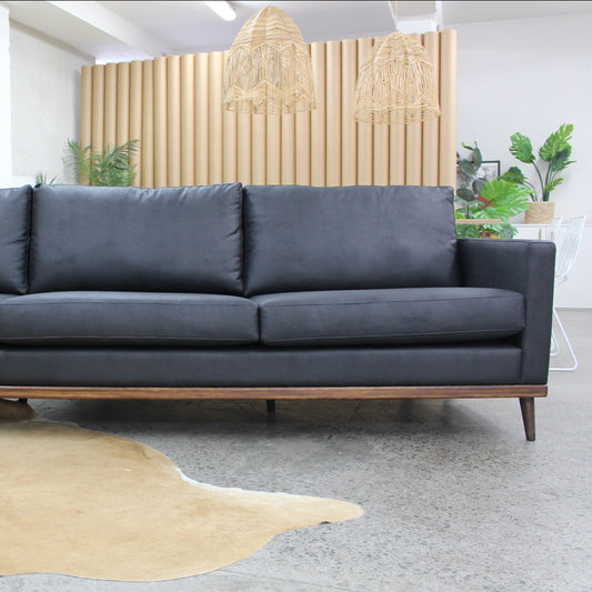 Franses Vegan Leather Sofa - 3 Seater