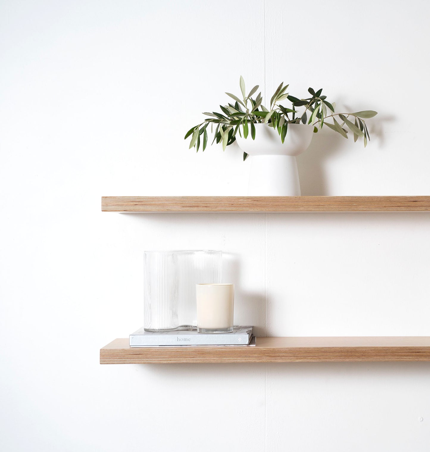 Floating Shelf - Black Oak