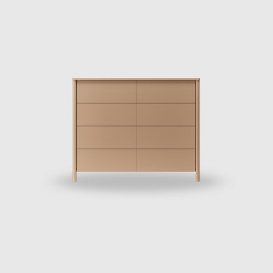 Doug 8 Drawer Lowboy - Colour