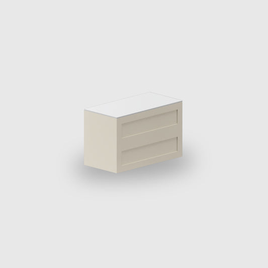 Furbelo 2 Drawer Stacked Vanity