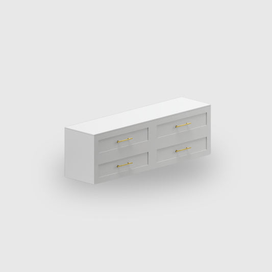 Furbelo 4 Drawer Vanity (2x2)