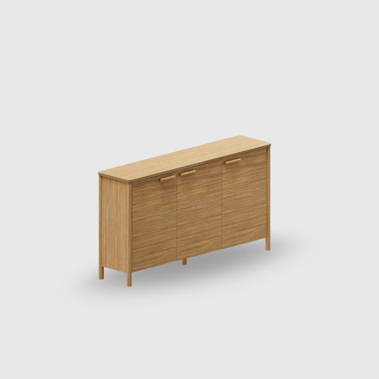 Doug 3 Door Buffet - Timber