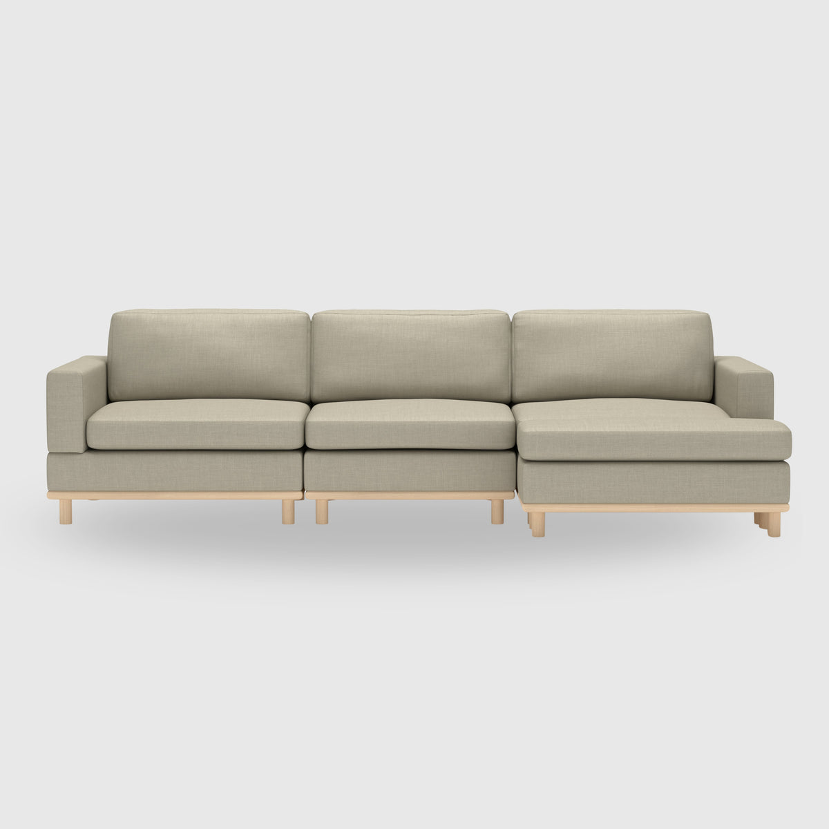 Doug Sofa - Modular 4 Seater Ottoman - Keystone