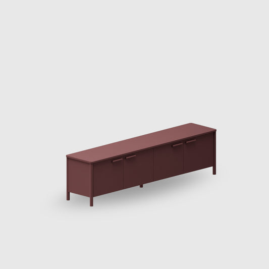 Doug 4 Door TV Unit - Colour
