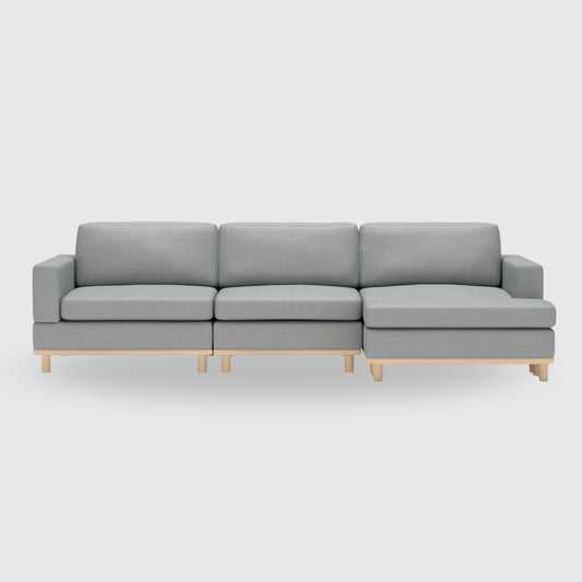 Doug Sofa - Modular 4 Seater Ottoman - Keystone