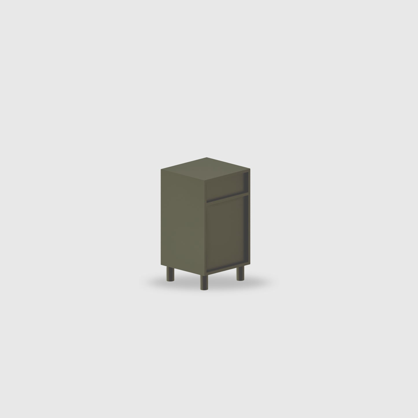 Orlo 1 Door 1 Drawer Study Buddy - Colour