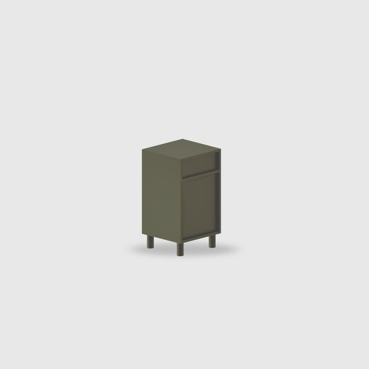 Orlo 1 Door 1 Drawer Study Buddy - Colour
