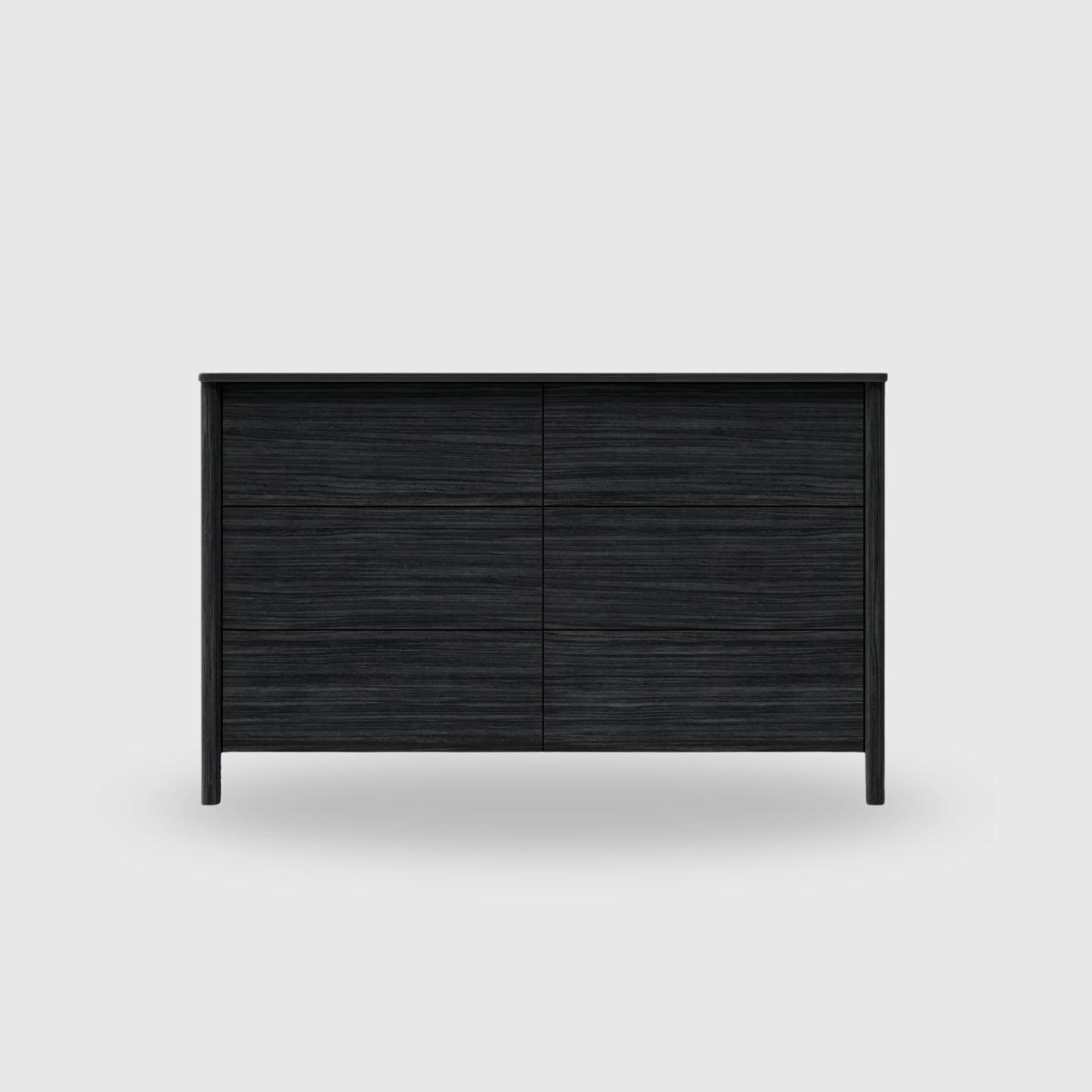 Doug 6 Drawer Lowboy - Timber