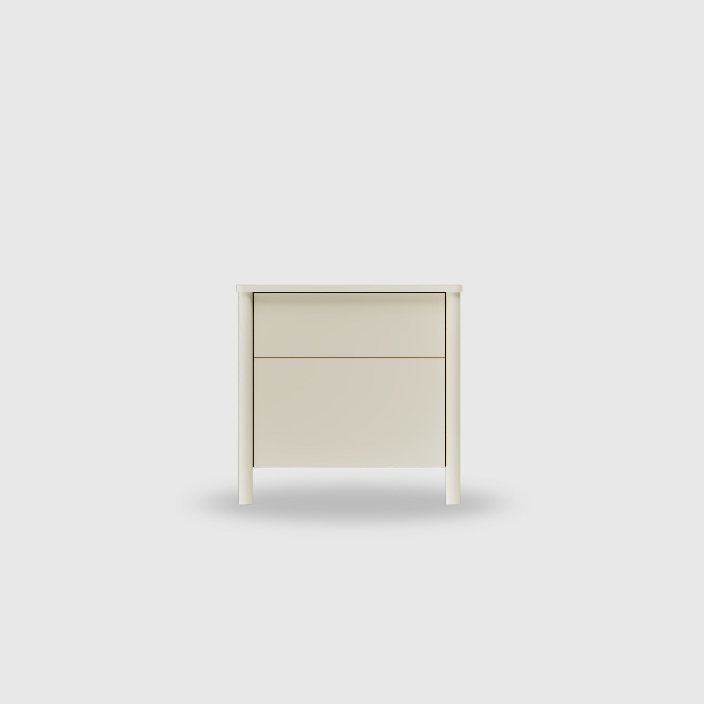 Doug 2 Drawer Bedside - Colour