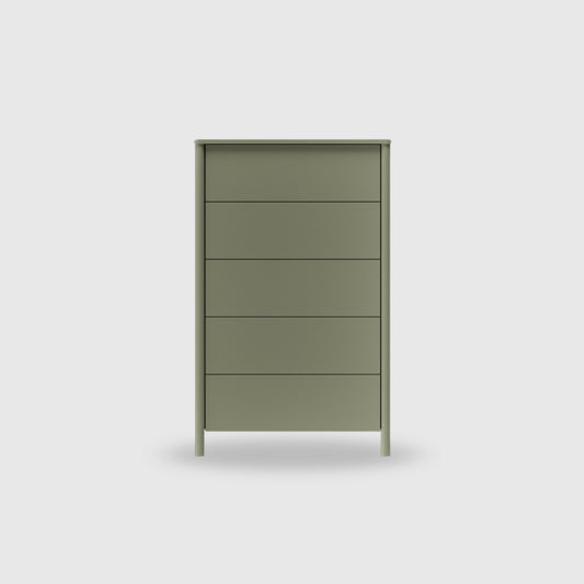 Doug 5 Drawer Tallboy - Colour