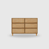 Orlo 6 Drawer Lowboy