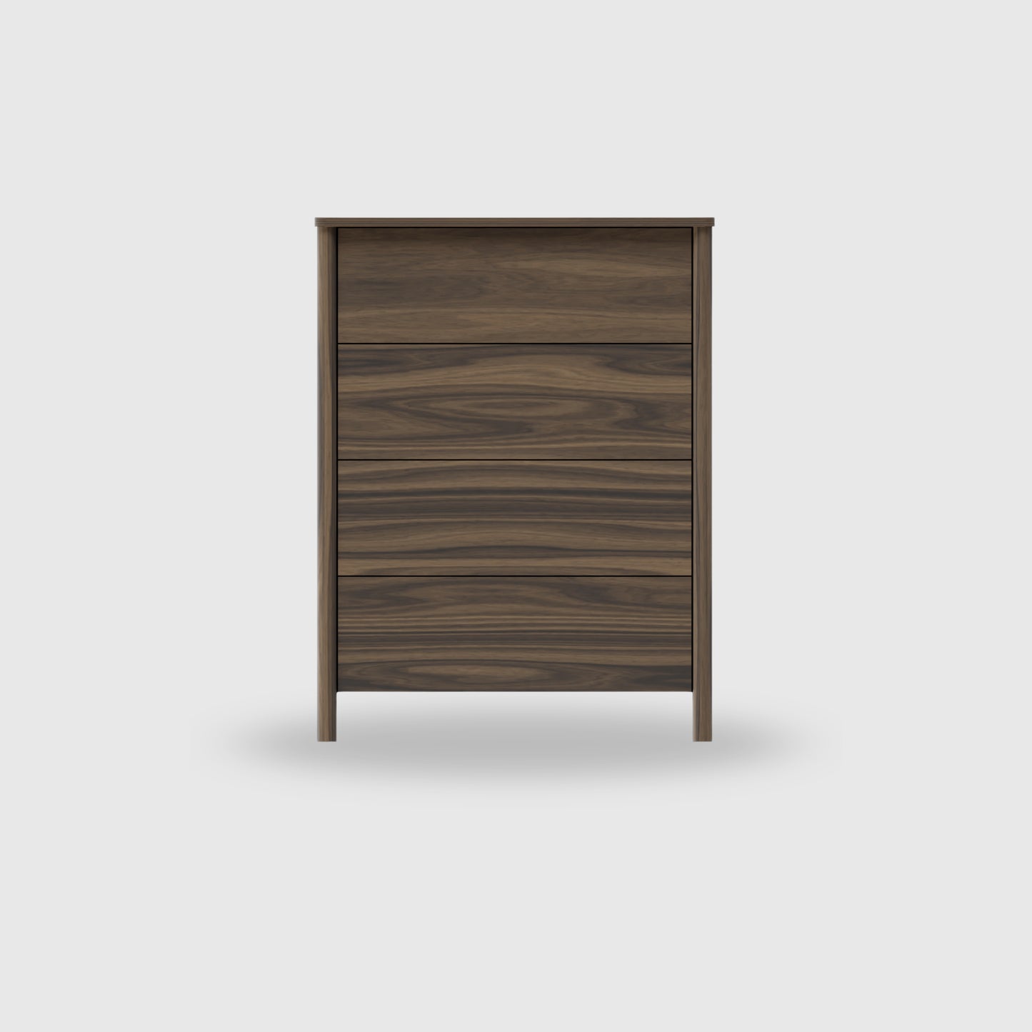 Doug 4 Drawer Tallboy - Timber