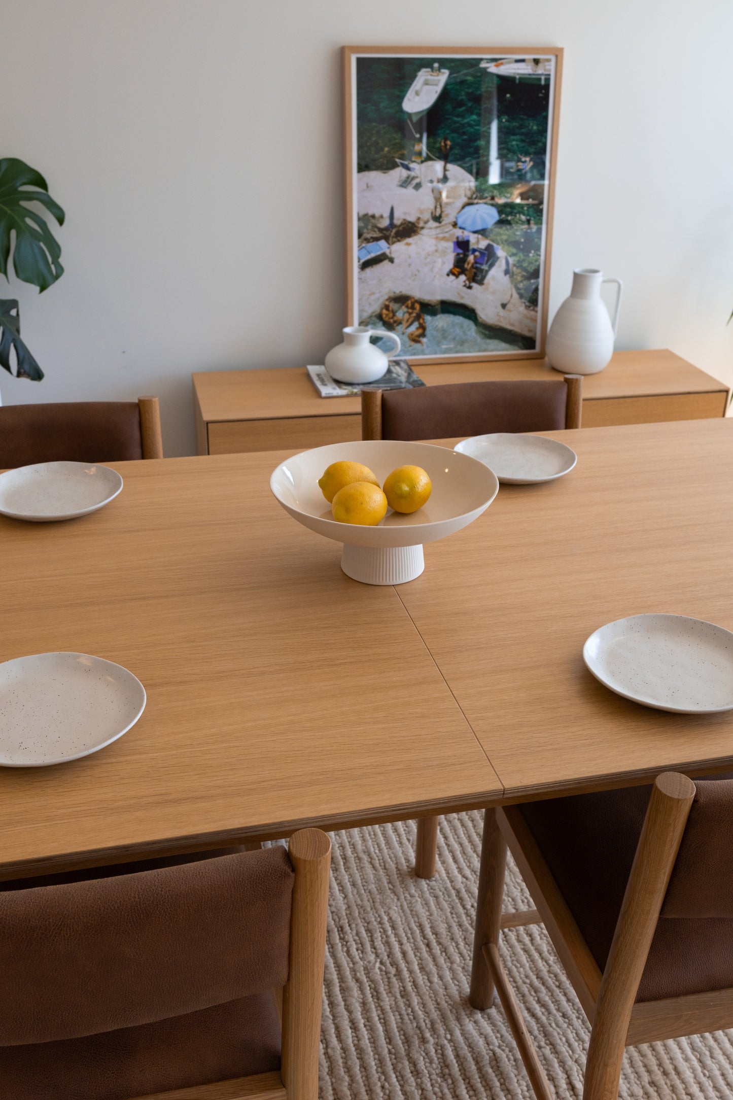 Extendable Archie Dining Table 2m-2.4m - Oak