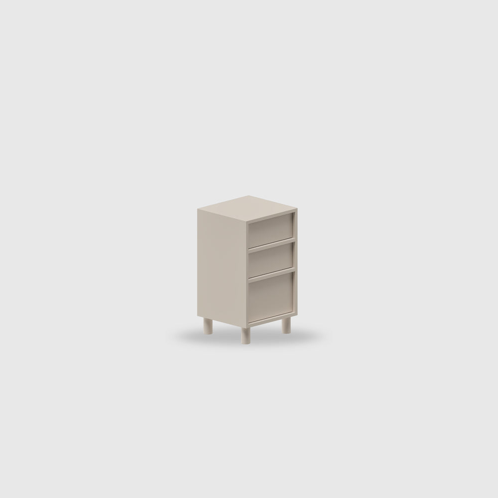 Orlo 3 Drawer Study Buddy - Colour