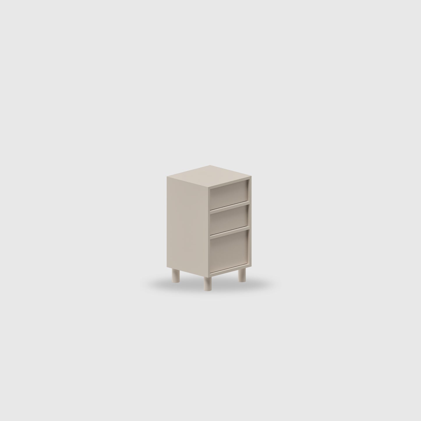 Orlo 3 Drawer Study Buddy - Colour