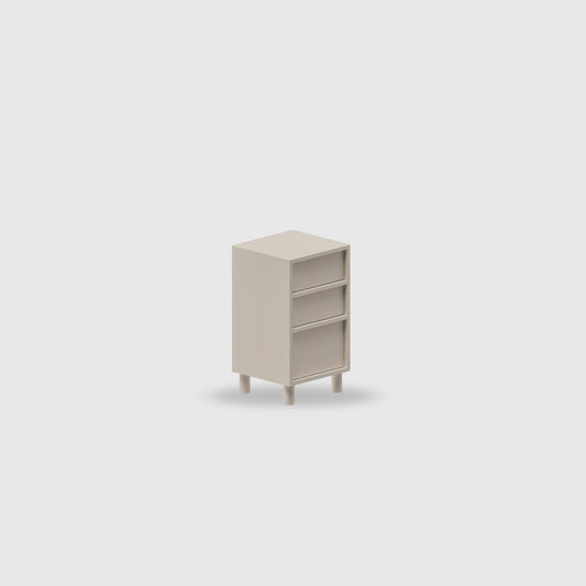 Orlo 3 Drawer Study Buddy - Colour