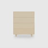 Slim 4 Drawer Tallboy - Colour