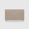 Slim 8 Drawer Lowboy - Colour