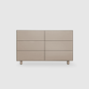 Slim 6 Drawer Lowboy - Colour