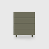 Slim 4 Drawer Tallboy - Colour