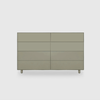 Slim 8 Drawer Lowboy - Colour