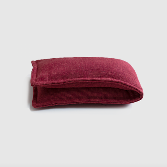 Heat Pack - Sangria Red Linen