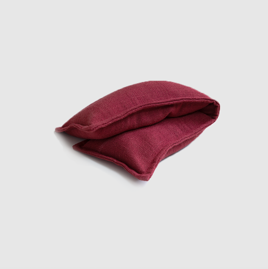 Heat Pack - Sangria Red Linen