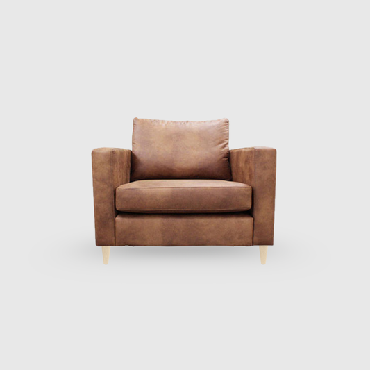 Plimmerton Vegan Leather Sofa - 1 Seater