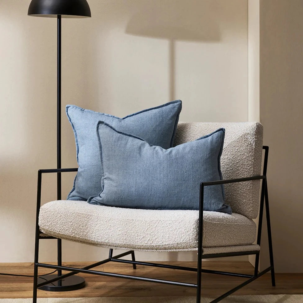 Cassia Cushion - Chambray