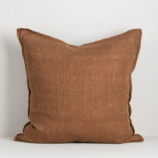 Cassia Cushion - Chestnut