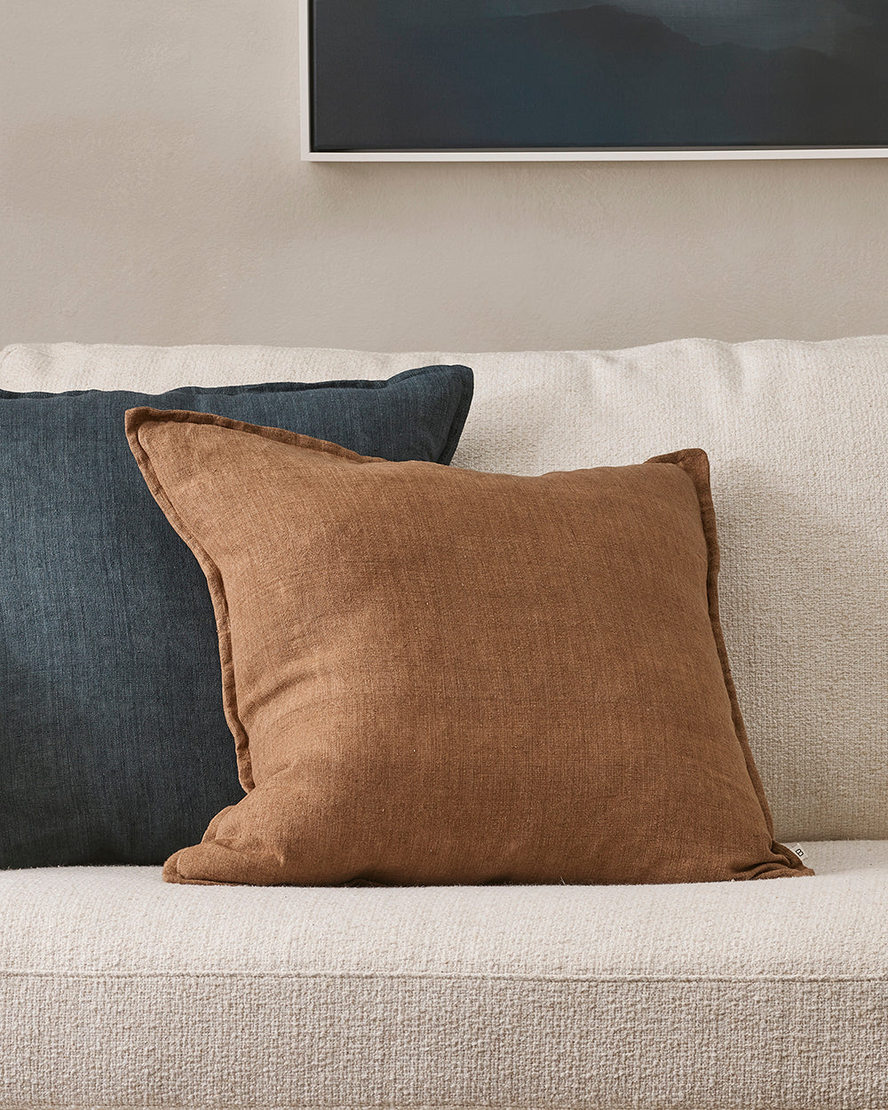 Cassia Cushion - Chestnut