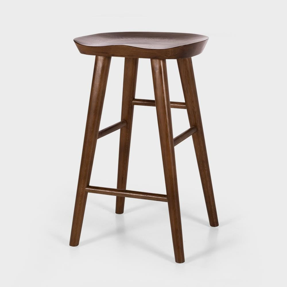 Matterhorn Bar Stool - Walnut