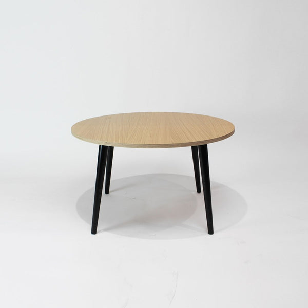 Round Large Oak Coffee Table
